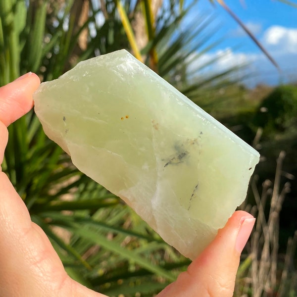 Rough Jade chunk, Tumbled Jade stone, lcky Jade crystals in the uk, green Jade crystal, lucky Jade crystal, good luck stone, raw crystal UK