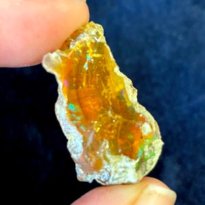 Raw Dendritic Opal Stone - Grade A