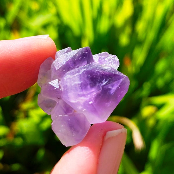 Flower amethyst point, Purple amethyst flower, natural flower crystal, purple flower amethyst, indigo crystals, elf amethyst flower crystal