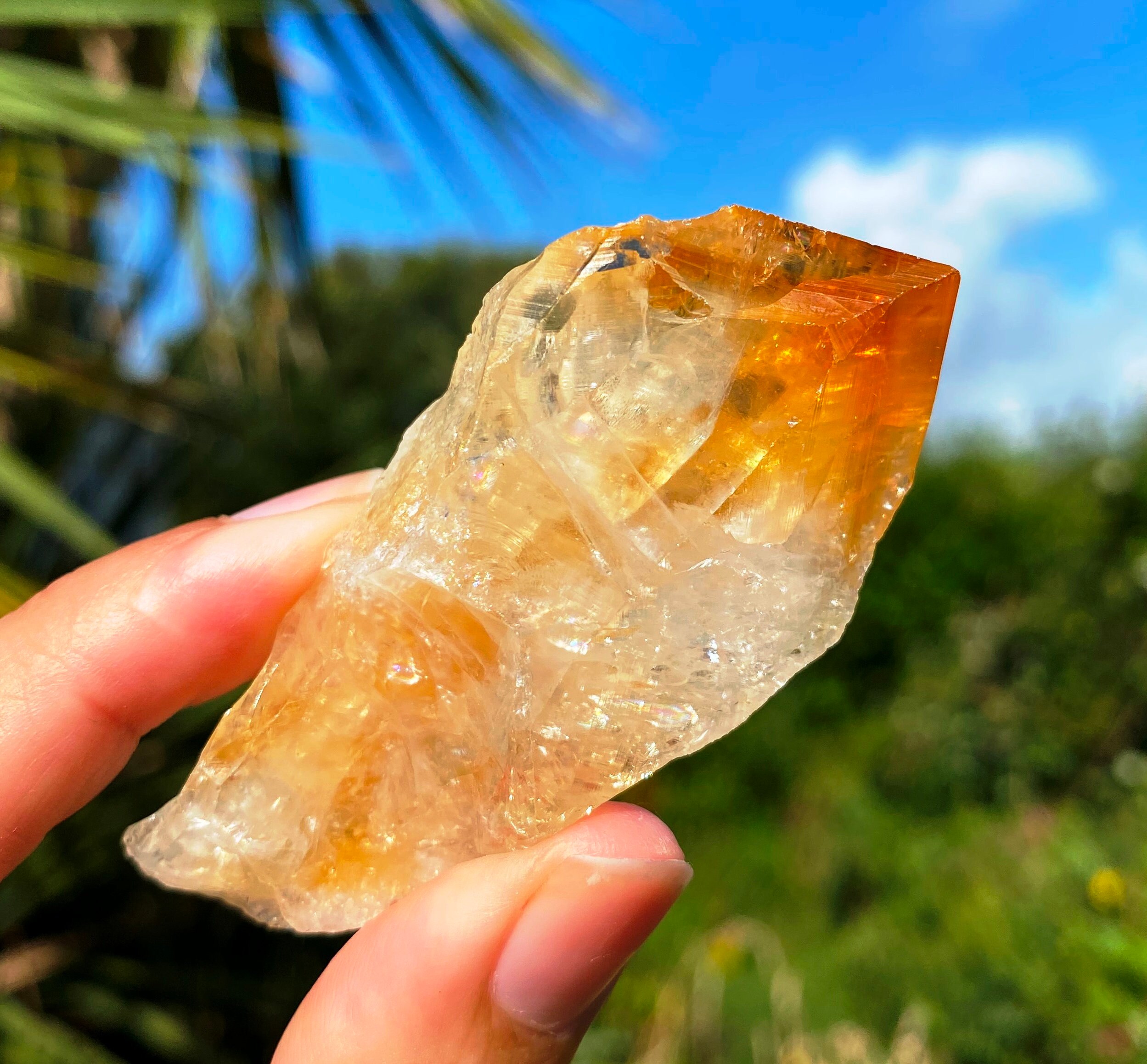 Gold citrine sale