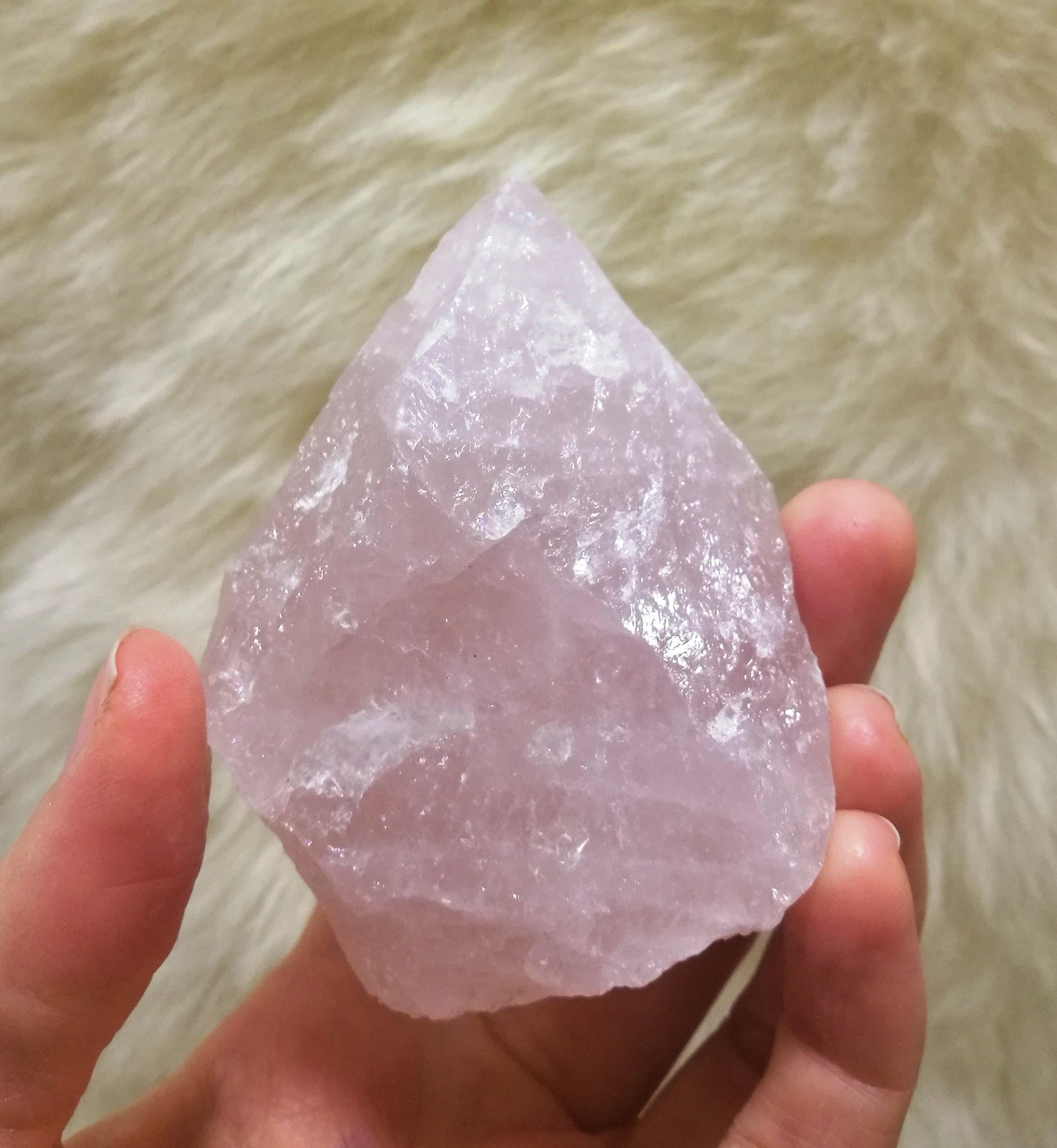 Pregnancy Rose Quartz Healing Quartz Gift Valentines Rose Etsy UK