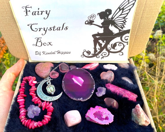 Fairy Crystal Earrings Fairy Hippie Jewelry Crystals Dangle Earrings