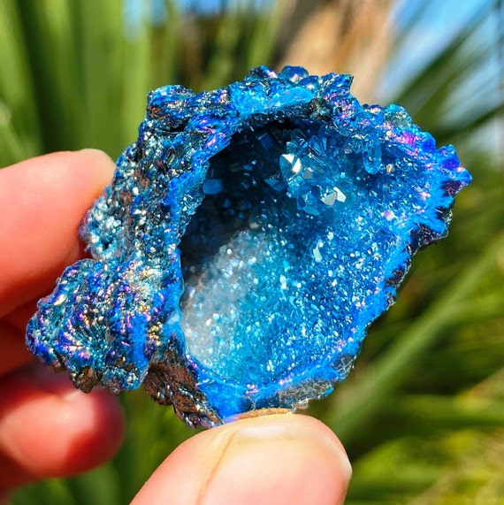 Mermaid Geode Blue Mermaid Crystal Mermaid Stone Mermaid - Etsy