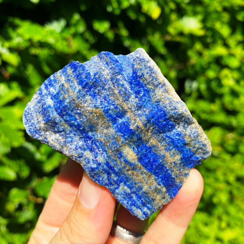 ADHD Crystal Ring of Fire Stone Calming Lapis Stone for Etsy UK