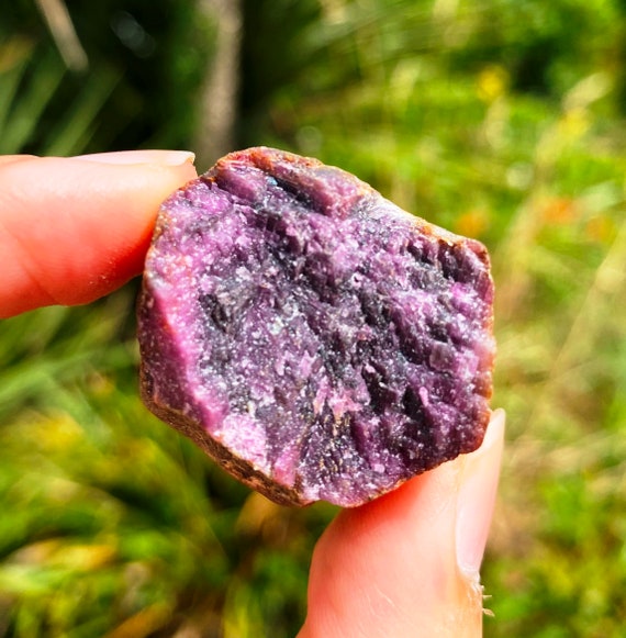 Natural Ruby July Birthstone by Elf Kendal Hippies Christmas Xmas
