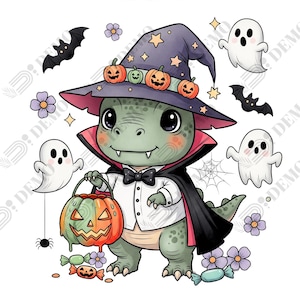 Dinosaur Png, Halloween Dinosaur PNG, Halloween Shirt, Trendy Png, Halloween Sublimation, Pumpkin Dinosaur Shirt Png, Fall Png, dino spooky