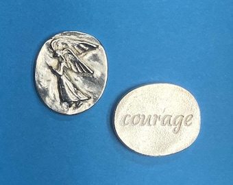 Courage Pocket Angel, Encouragement Gift for Tough Times