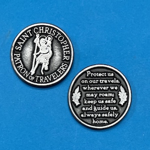 Saint Christopher Token, Patron Saint of Travelers image 1