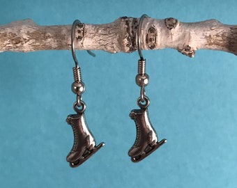 Ice Skate Earrings