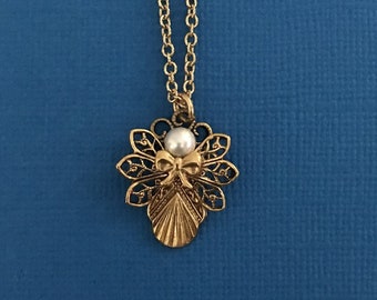 Guardian Angel Necklace #136PN