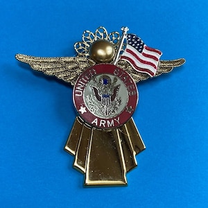 Army Angel Pin