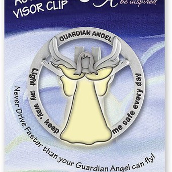 Guardian Angel Glow in the Dark Visor Clip