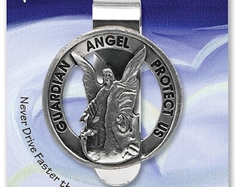 Male Guardian Angel #4 Visor Clip