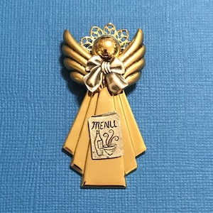 Waitress Angel Pin