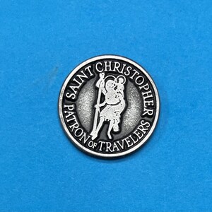 Saint Christopher Token, Patron Saint of Travelers image 2
