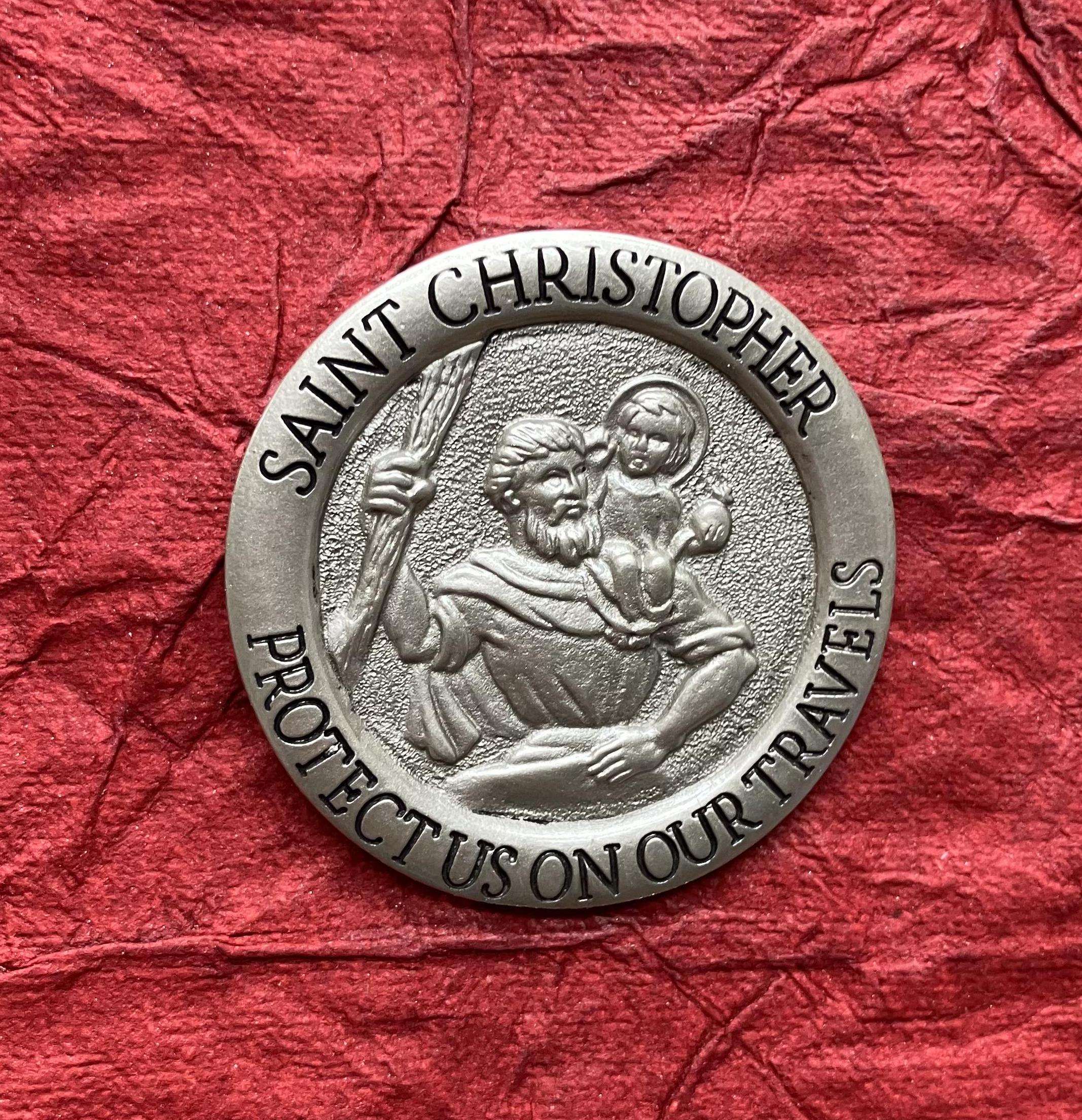 Mens St Christopher Ring New Men's Rings Vintage St Christopher