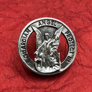 Protect Us Guardian Angel Visierclip