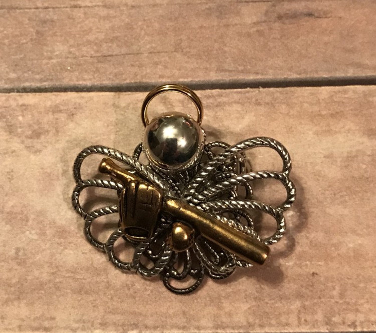 Baseball Softball Angel Pin Coaches Gift Baseball Gift Etsy