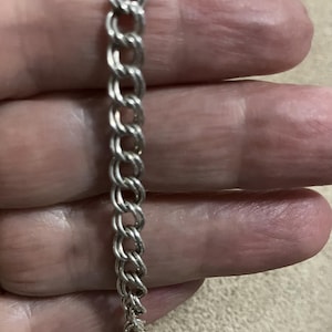 6&quot; Sterling Silver Double Curb Bracelet