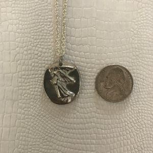 Pocket Angel Pendant, Angel Necklace image 3