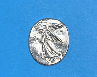 Silver Pocket Angel