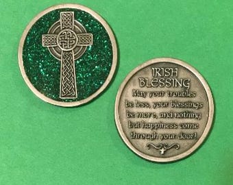 Irish Blessing  Coin