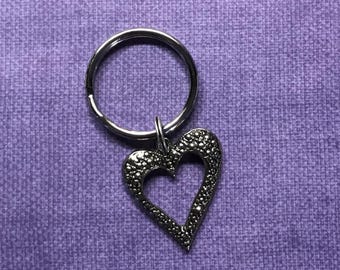 Sleutelhanger met open hart