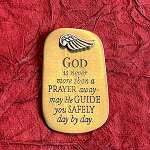 God is Never Wing Visor Clip