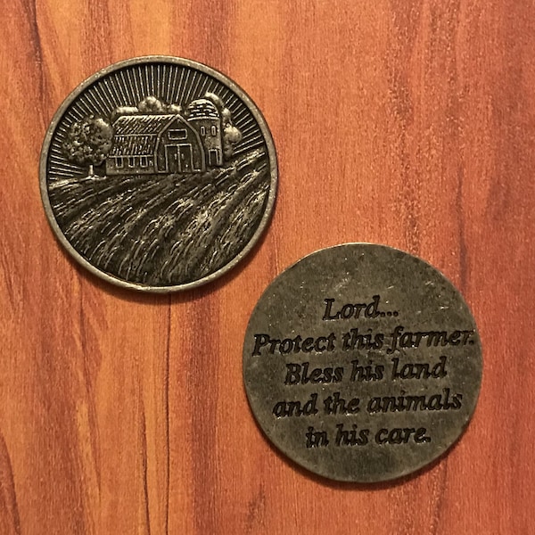 Farmer's Prayer Pocket Token