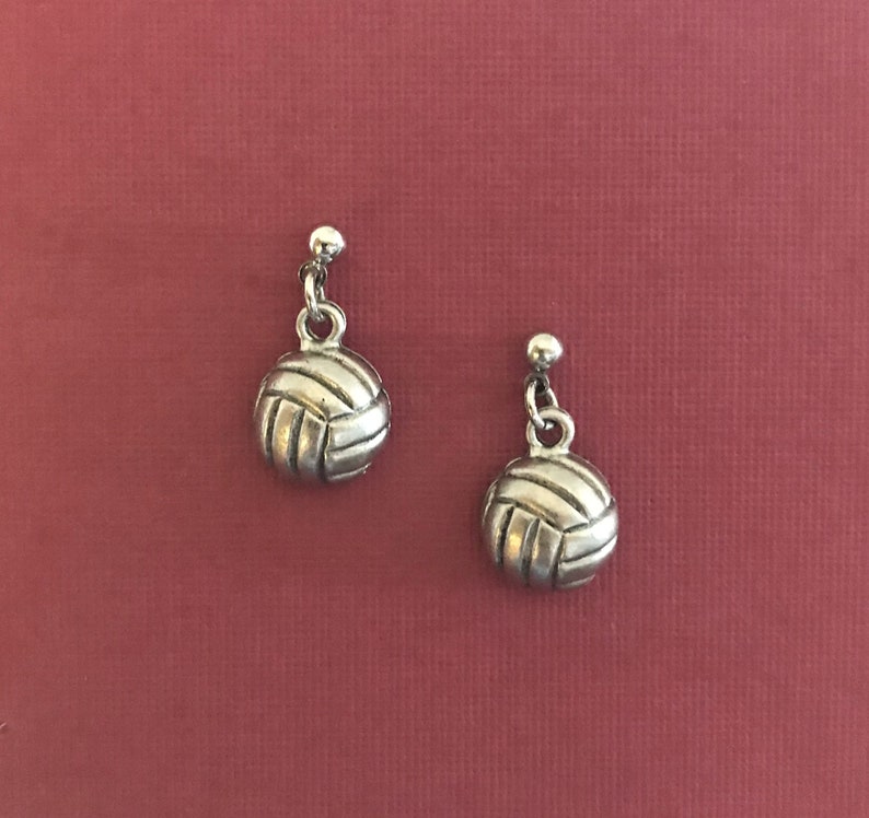Volleyball Earrings Etsy