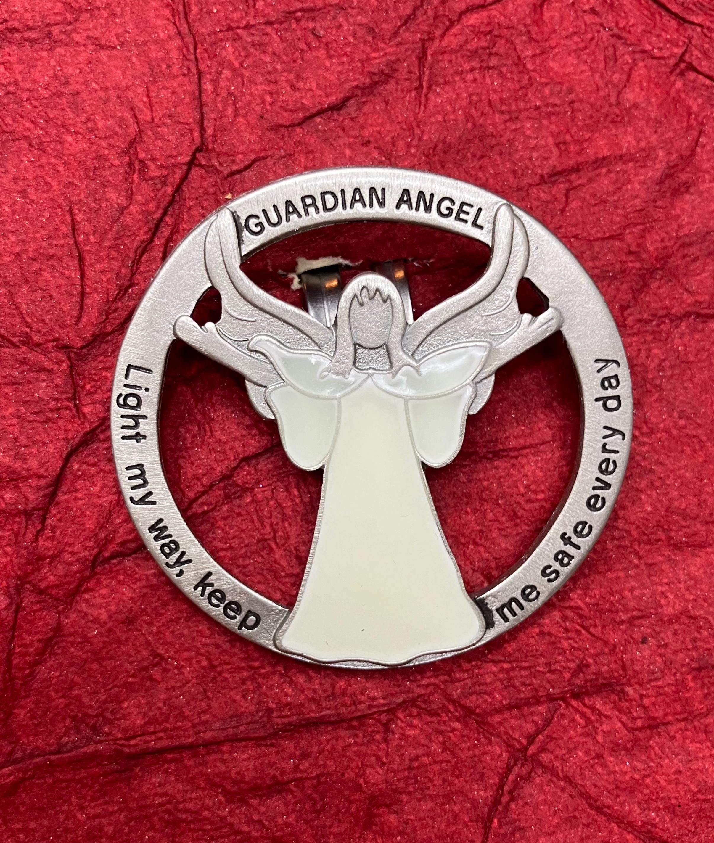 Guardian Angel For Car Guardian Angel Sun Visor Clip - Metal Car Protection  Charm For Safe Travels Guardian Angel Visor Clip, image size:2412x2848