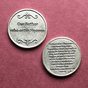 Lord's Prayer Pocket Token