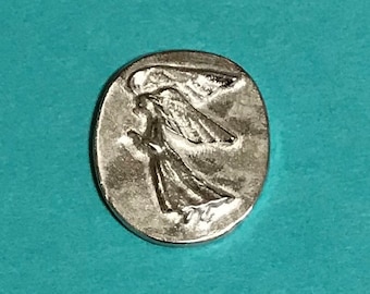 Silver Pocket Angel