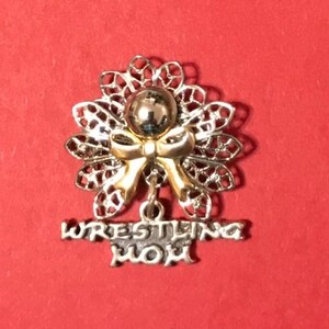Wrestling Mom Angel Pin