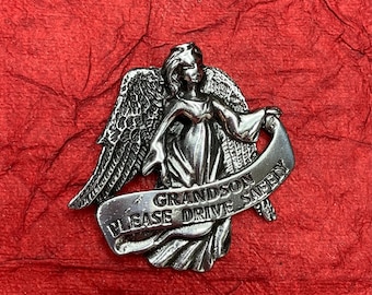 Grandson Angel Visor Clip