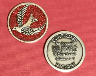 Moneda de Confirmación: Recuerdo de la Paloma