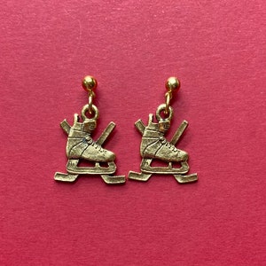 Hockey Skate Earrings