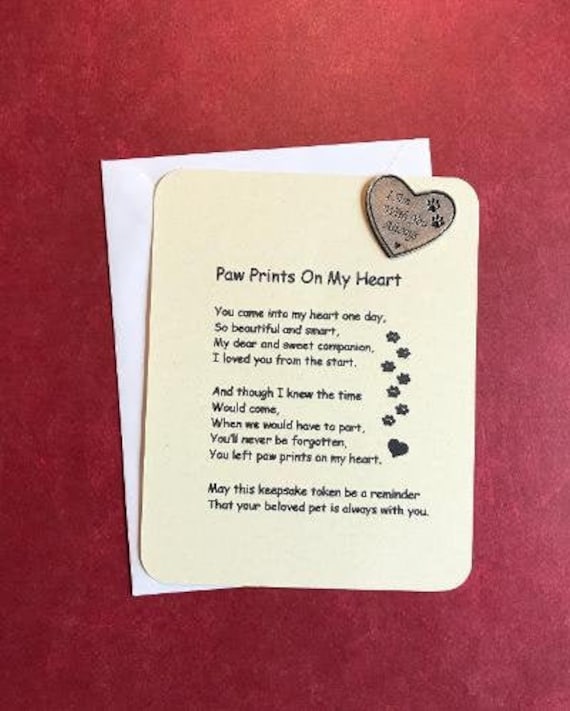 Paw Prints On My Heart