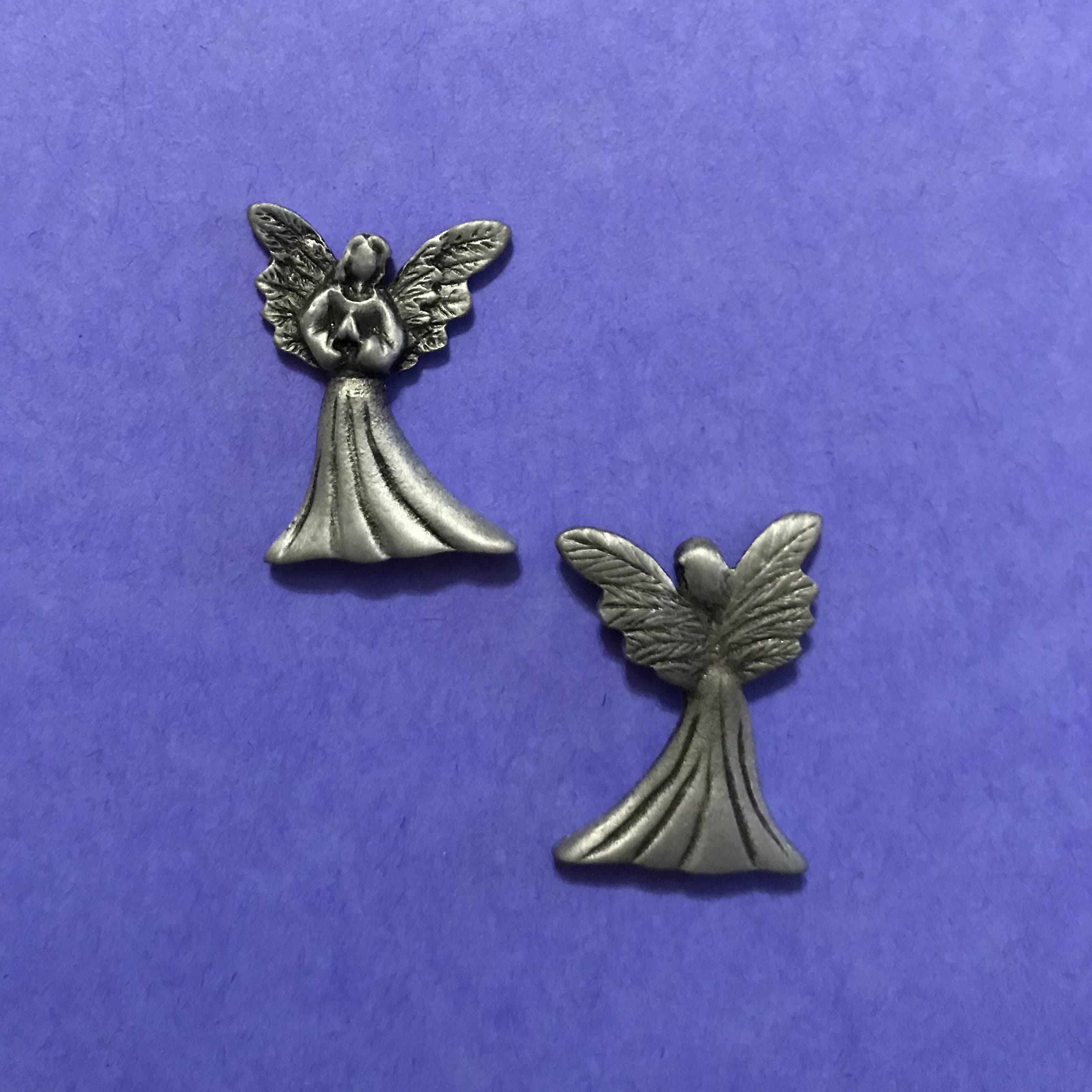 Dimensional Angel Pocket Token Etsy