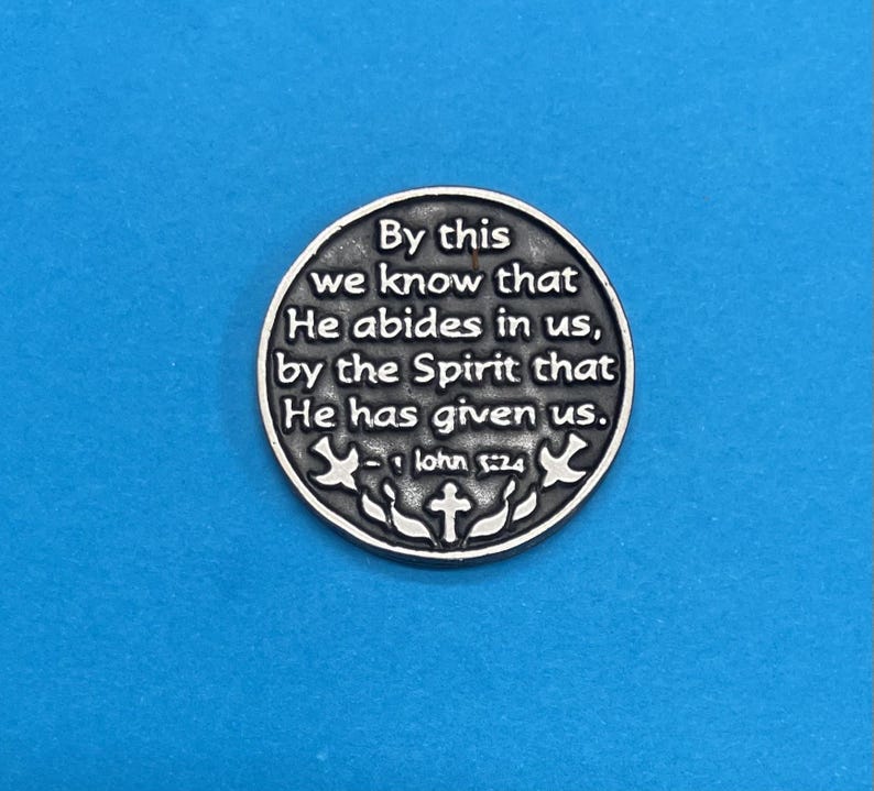 Konfirmationstoken, bestätigt in Christus Token Bild 3