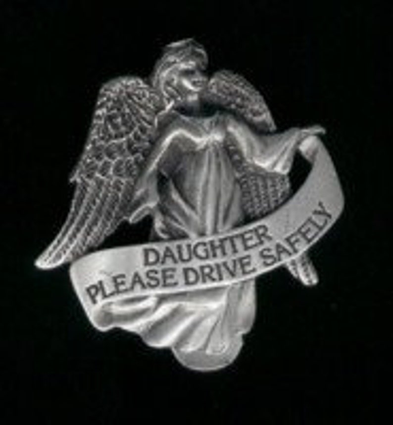 Daughter Guardian Angel Visor Clip Etsy