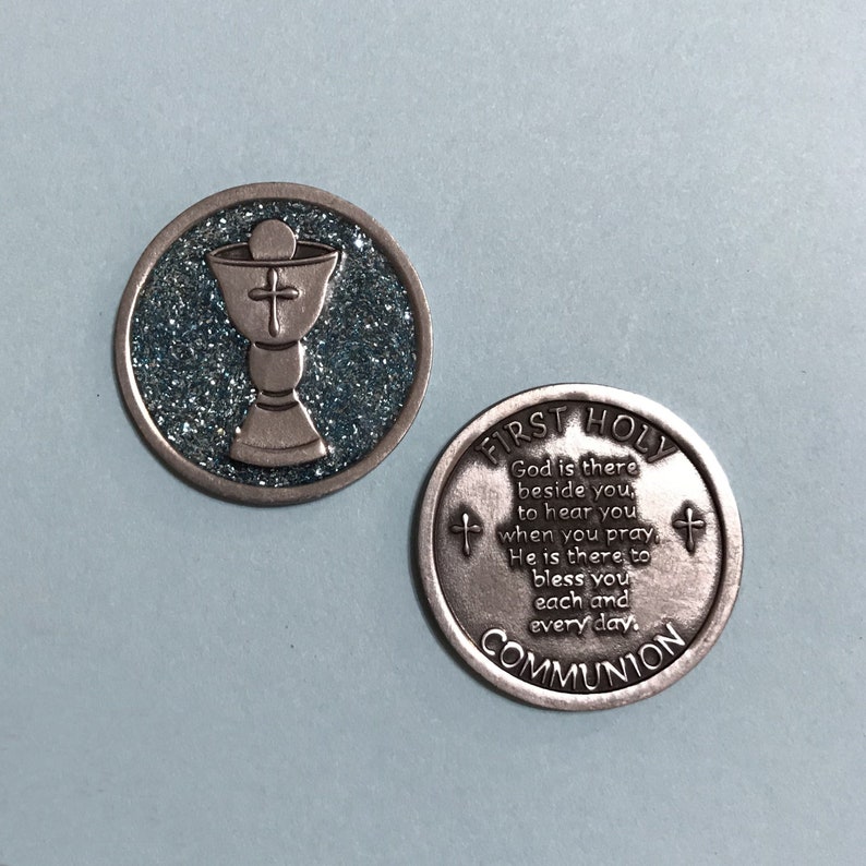 First Communion Coin - Etsy