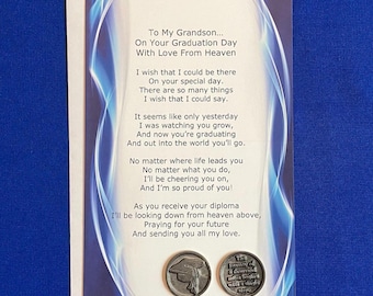 Grandson High School Graduation Gift, From Deceased Grandparent