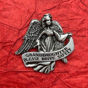 Granddaughter Angel Visor Clip