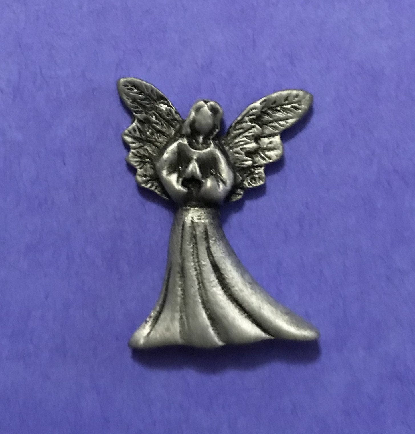 Dimensional Angel Pocket Token Etsy