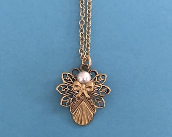 Guardian Angel Necklace #136PN