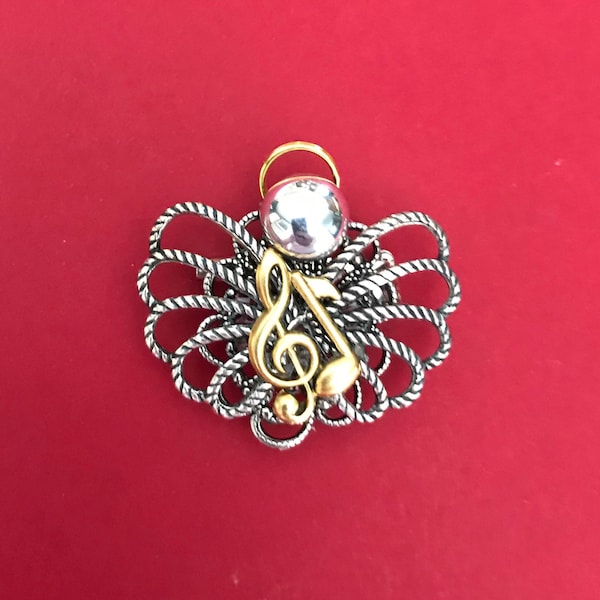 Music Angel Pin