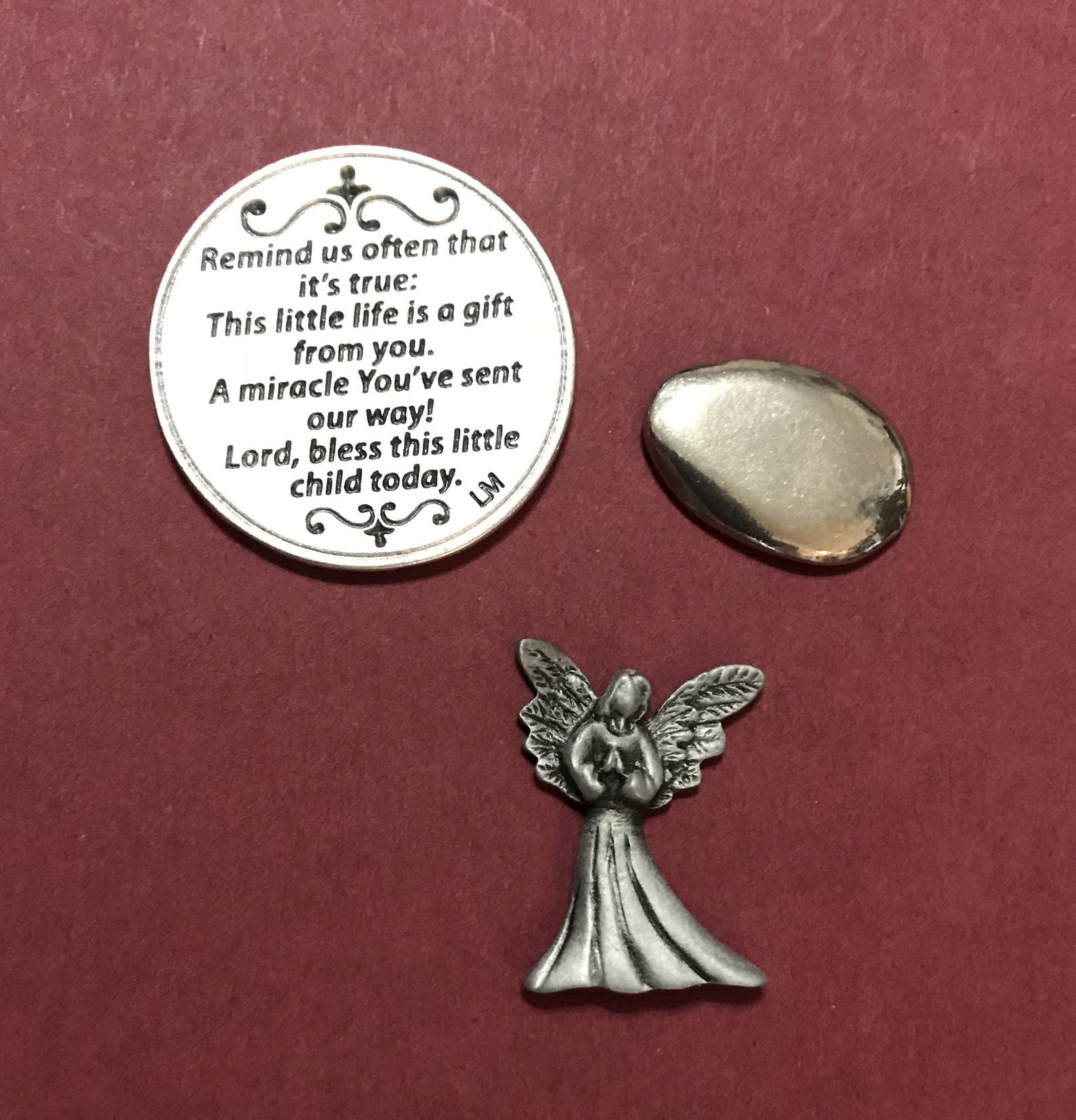 Christening Token Gift Set Etsy