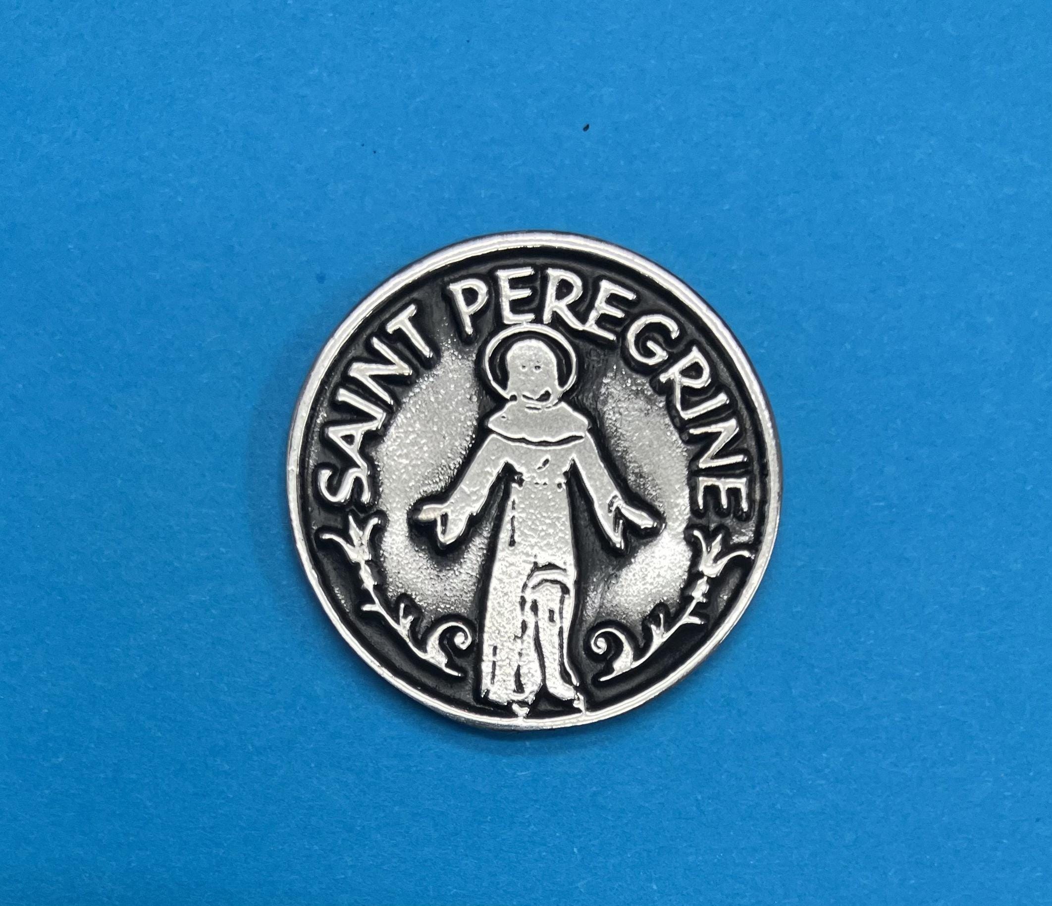 Saint Peregrine Token, Patron Saint of Cancer Patients - Etsy