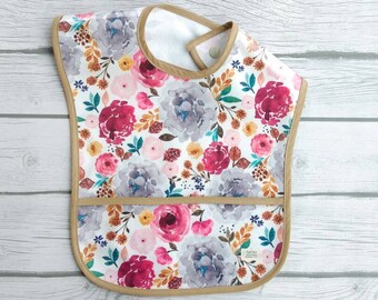 floral baby bibs